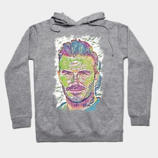 David B.  / The living legend - Abstract Portrait Hoodie